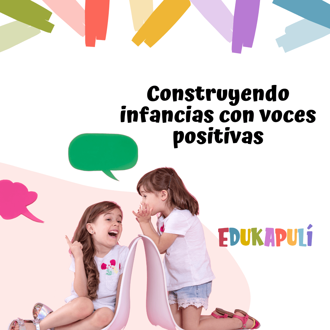 Dos niñas hablando sentadas en sillas